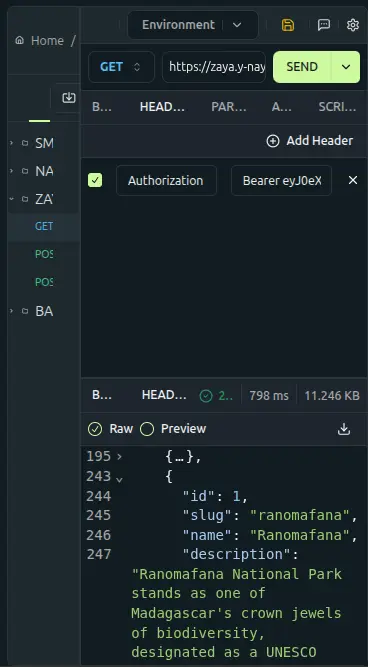 Dev Backend Tourism Network Platform Mobile